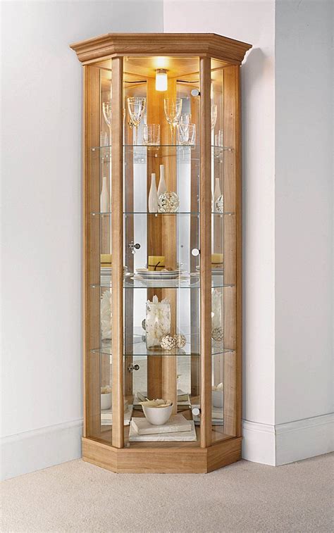 Glass Display Case Corner