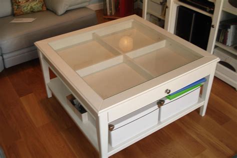 Glass Display Coffee Table