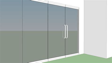 glass door 3d warehouse
