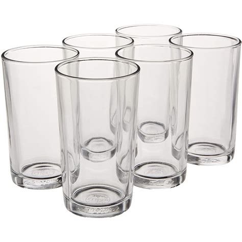 Glass Drinking Glasses Set