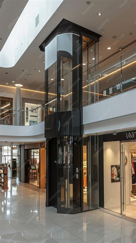 Glass Elevator Atrium