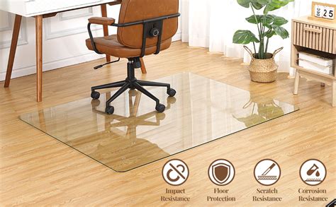 glass floor mat