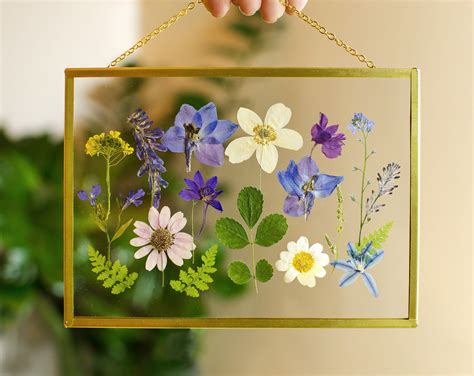 Glass Frames To Press Flowers