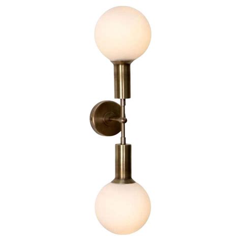 Glass Globe Wall Sconce