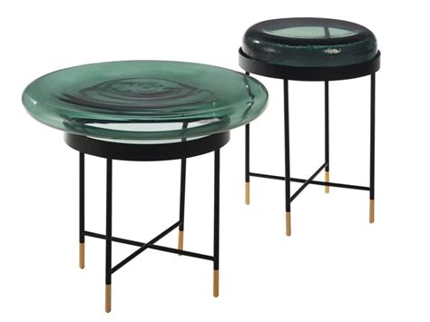 Glass High Side Table