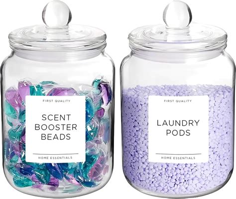 Glass Jars Laundry