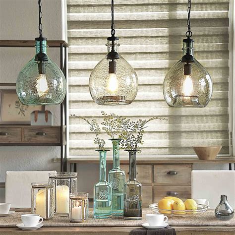 Glass Kitchen Light Fixtures