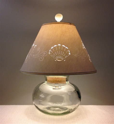 Glass Lamp Base For Shells