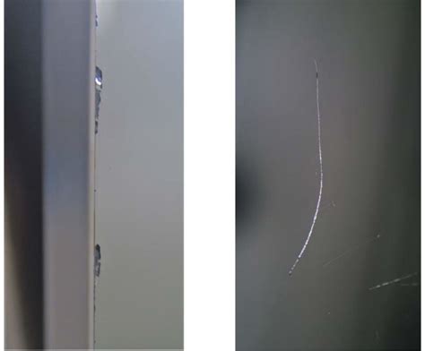 Glass Mirror Defects