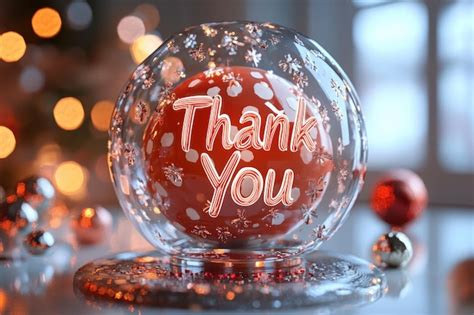 Glass Ornament Message