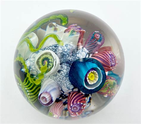Glass Paperweight Reef