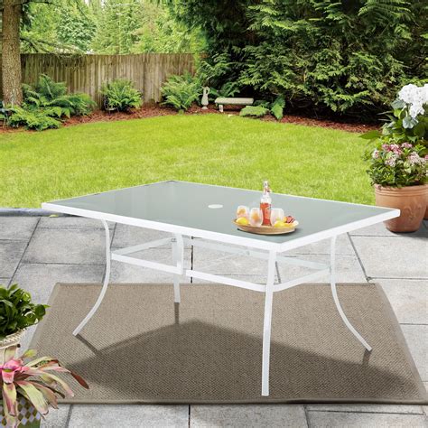 COSCO Outdoor Living 7 Piece Paloma Patio Tempered Glass Table Top