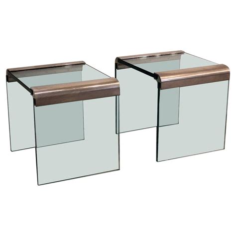 Glass Side End Tables