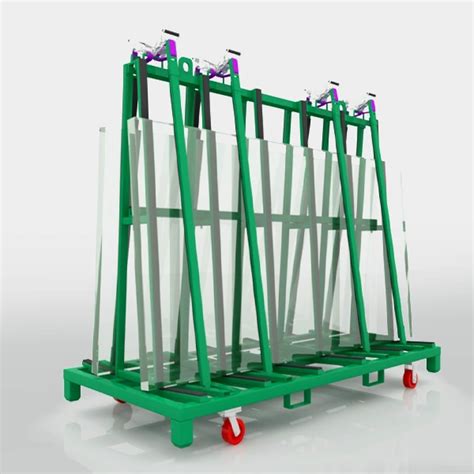 Glass Storage Rack Design