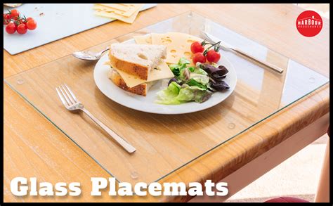 Glass Table Mats Amazon
