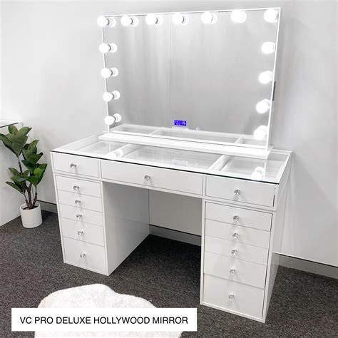 Glass Table Vanity