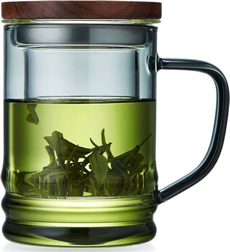 Glass Tea Infuser Mug