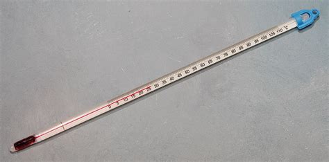 Glass Thermometer Thin