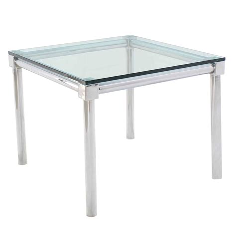 Glass Top Game Table