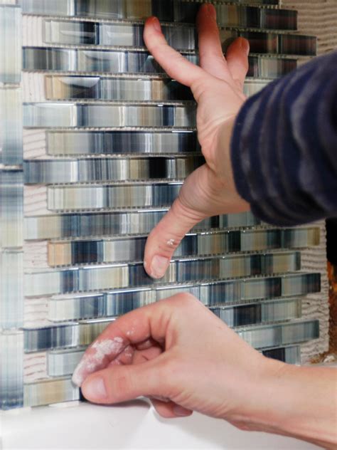 Glass Wall Tile Installation