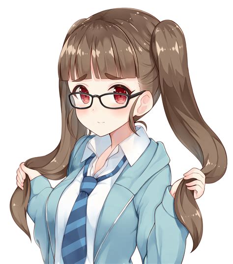Glasses Anime Art