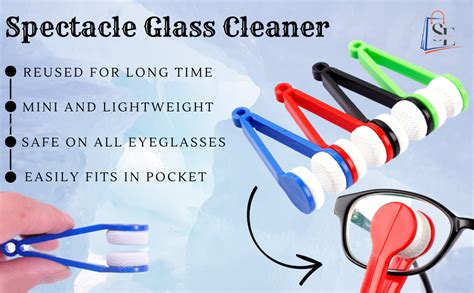 Glasses Cleaner Keyring