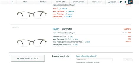 Glasses Direct Promo Codes