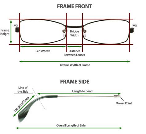 Glasses Measure Bridge Width