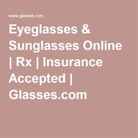glasses online insurance accepted