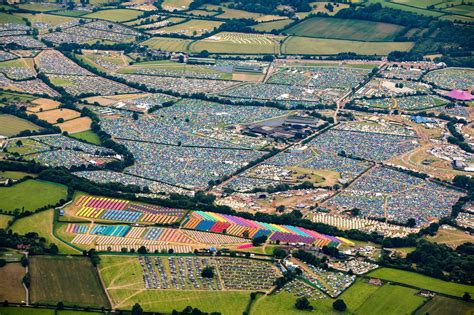 glastonbury festival worthy view