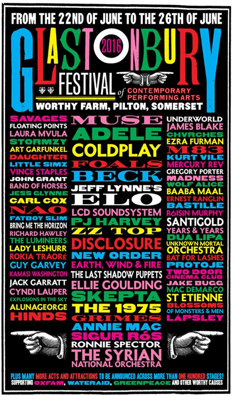 glastonbury line up 2018