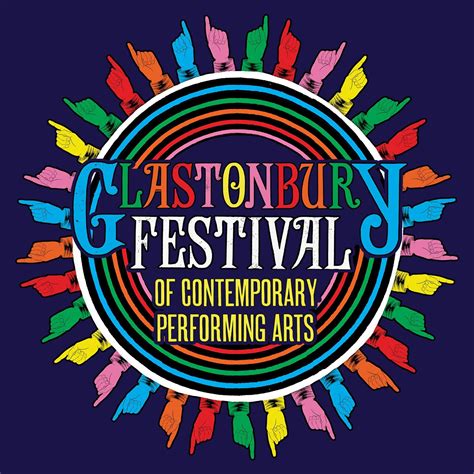 glastonbury music festival logo