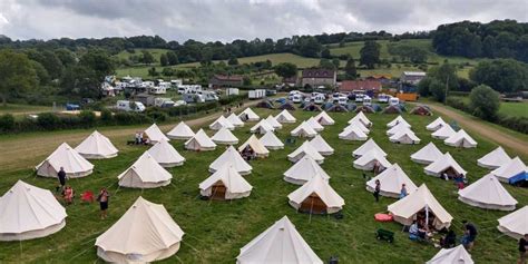 glastonbury on site glamping