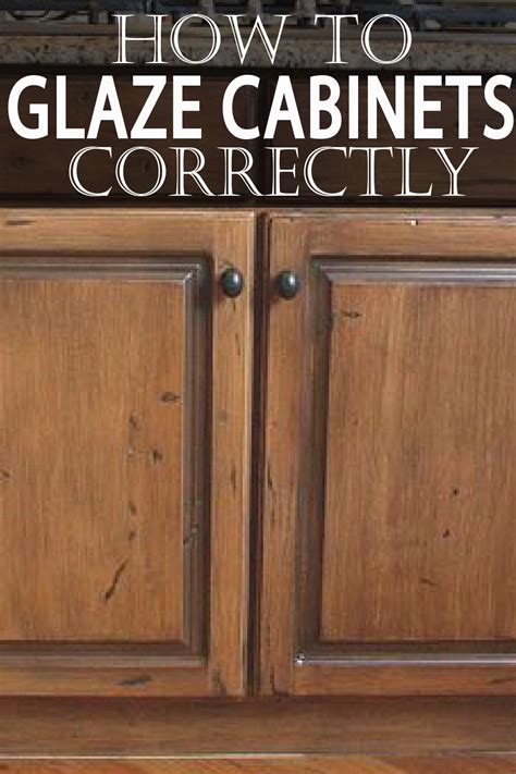 Glaze For Painted Cabinets