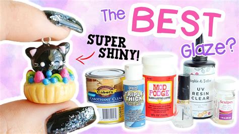 Glaze for Polymer Clay