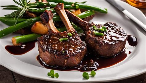 Glaze Lamb Chops