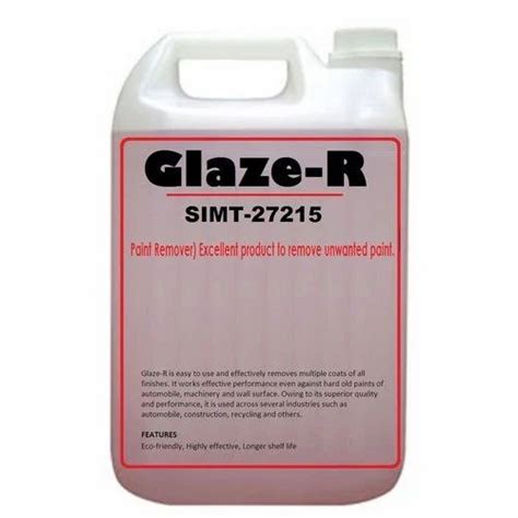 Glaze Paint Remover
