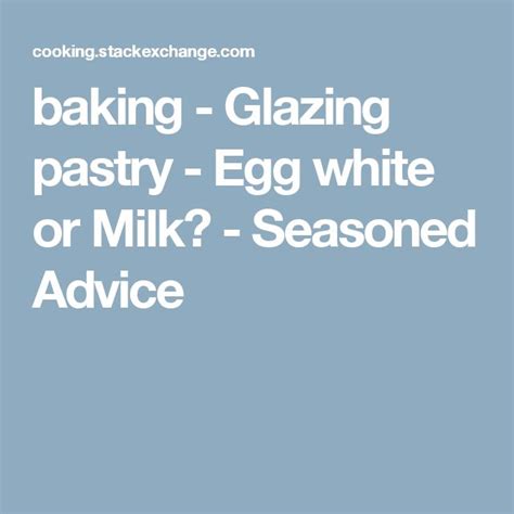 Glazing Eggs Definition