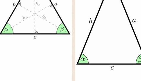 Gleichschenkliges Dreieck = Gleichseitiges Dreieck? (Geometrie, math)