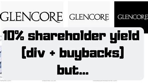 glencore dividend yield