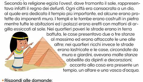 Gli Egizi: Schede Didattiche per la Scuola Primaria | Egiziano, Scuola