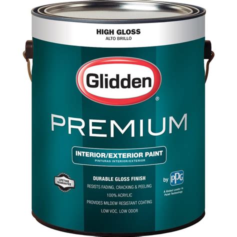 Glidden Premium Paint + Primer Interior Flat White 925 mL The Home