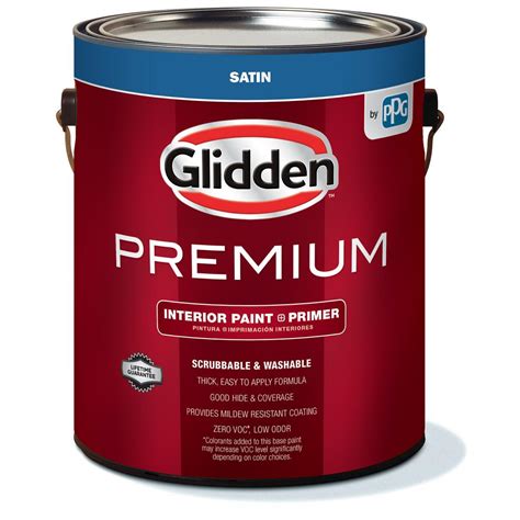 Glidden Premium 1 gal. Satin Interior PaintGLN621301 The Home Depot