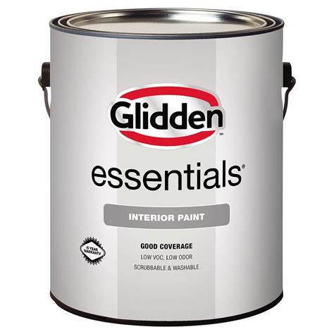 Glidden Essentials White Semi Gloss