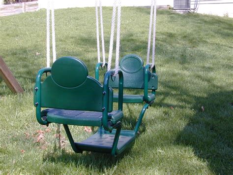 glider for a swing set