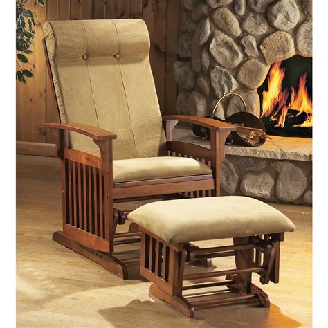 Glider Rocker Oak