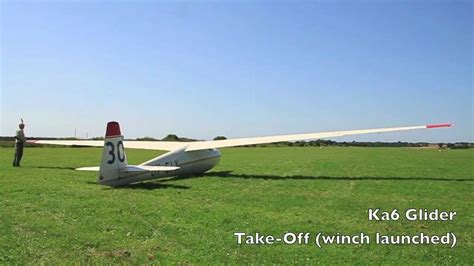 Glider Winch Take Off