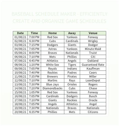 Gliders Baseball Schedule