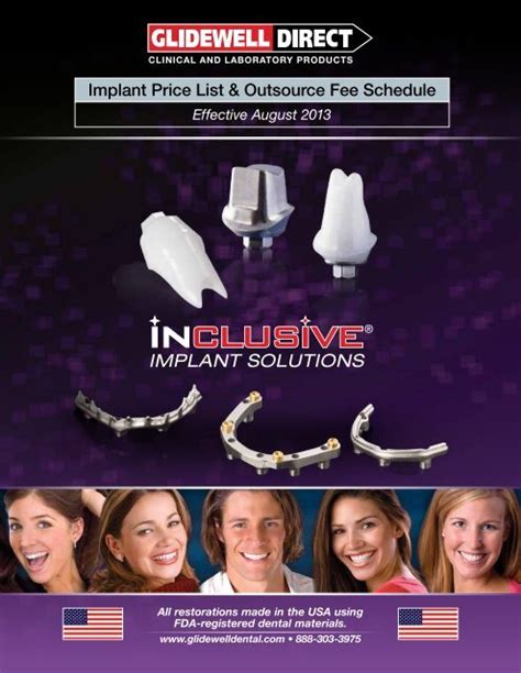 Glidewell Lab Pricing