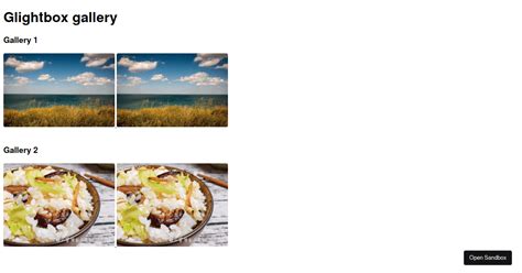 Glightbox Examples